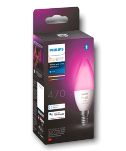 Philips Hue White and Color Ambiance LED-Bulb E14, 4W, 1er-Pack !Bluetooth! 470 Lumen